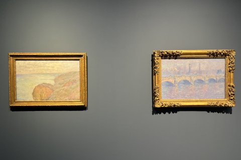 Monet-Bilder im Kunstpalast (c) Birgit Andrich